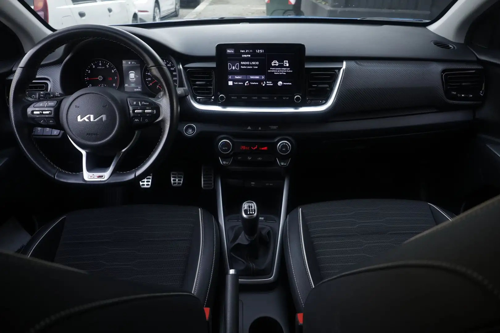 Kia Stonic KIA Stonic 1.0 T-GDi 100 CV MHEV iMT GT Line Unic Blu/Azzurro - 2