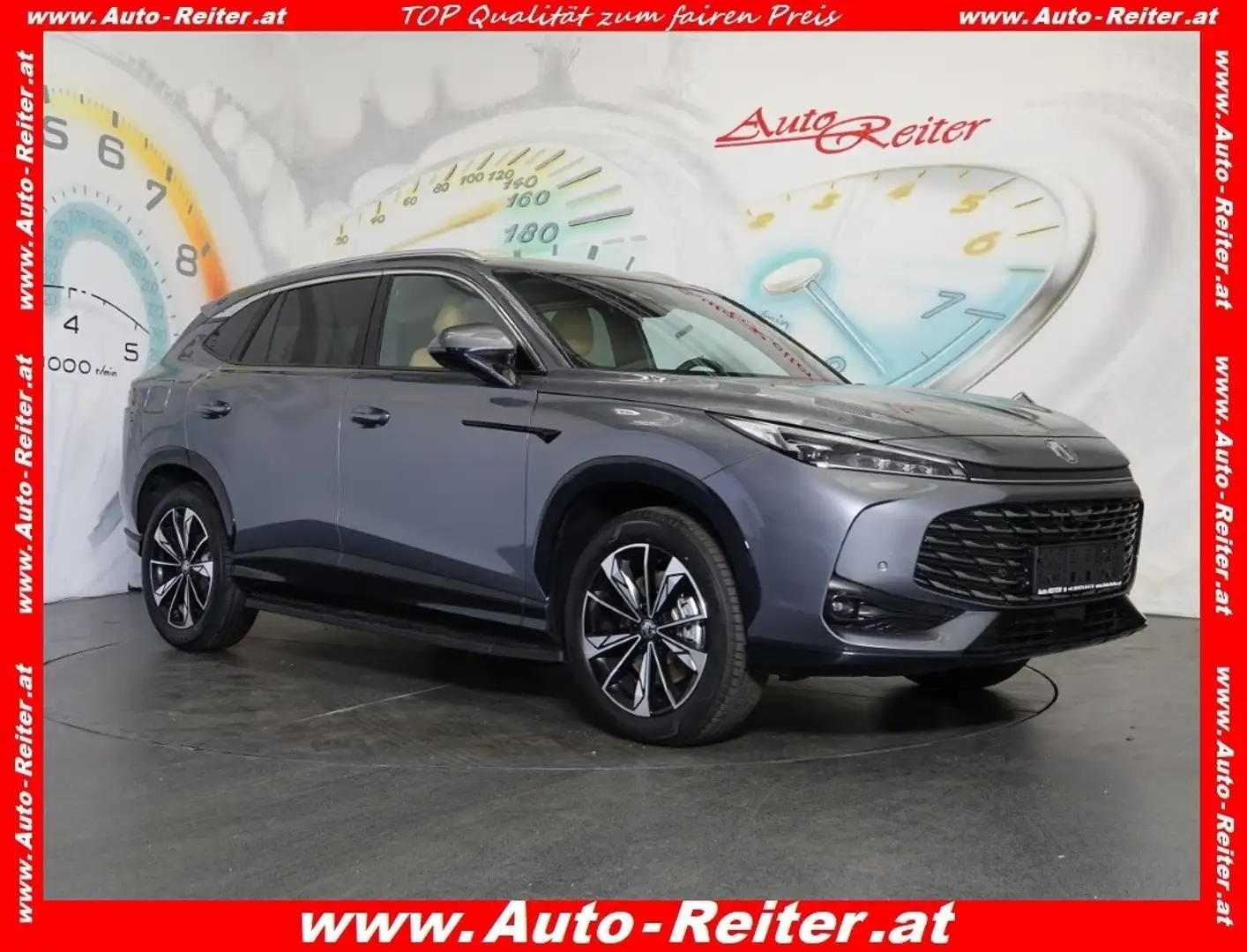 MG HS PHEV+ Luxury 21,4kWh Aut. *LED, ACC,NAVI, LEDER... Grau - 1