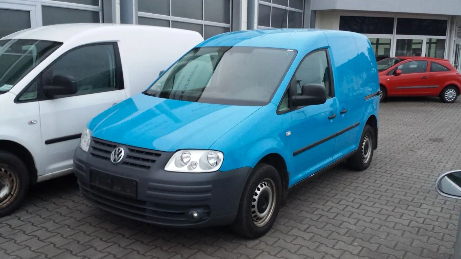 Volkswagen Caddy Kasten TÜV NEU ! Blau - 2