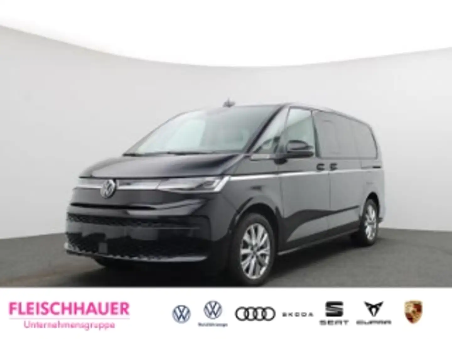 Volkswagen T7 Multivan Style lang 2.0 TDI DSG HUD AHK Navi Digitales Cock Schwarz - 1