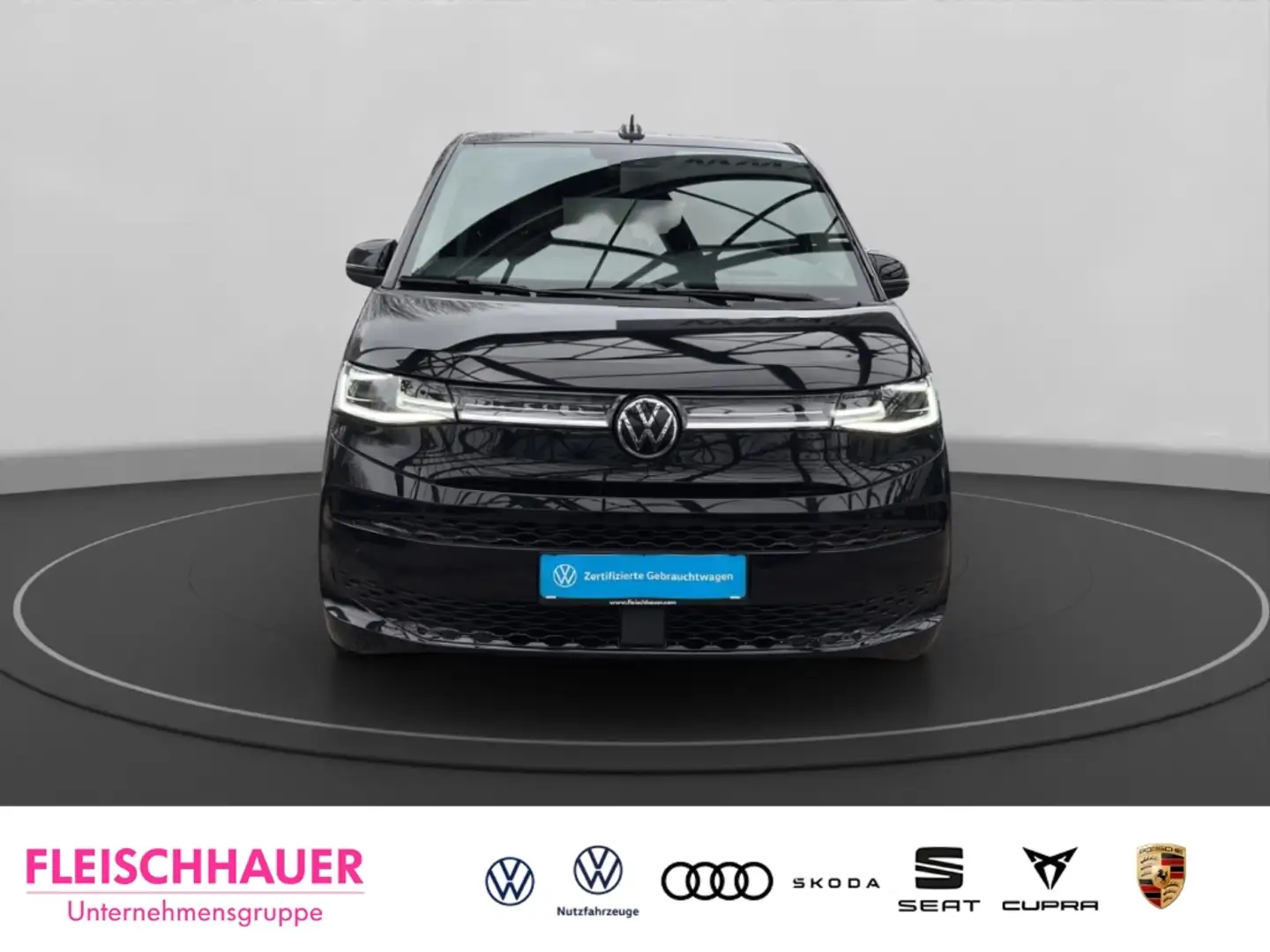 Volkswagen T7 Multivan Style lang 2.0 TDI DSG HUD AHK Navi Digitales Cock Schwarz - 2