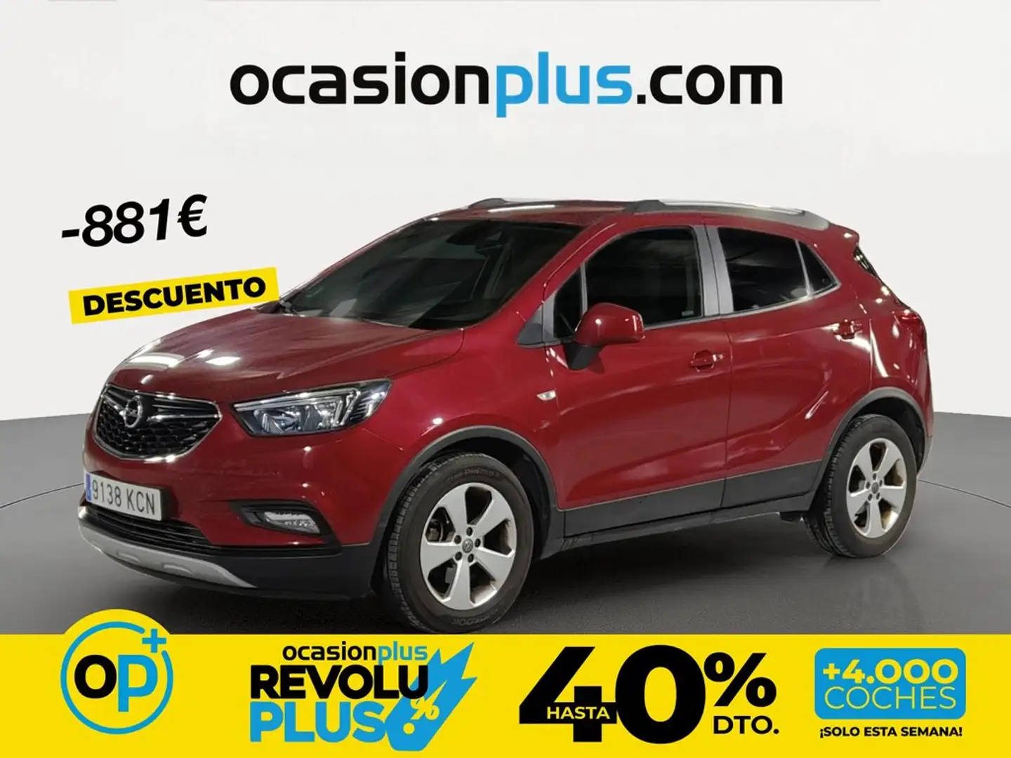 Opel Mokka X 1.4T S&S Selective 4x2 Rojo - 1