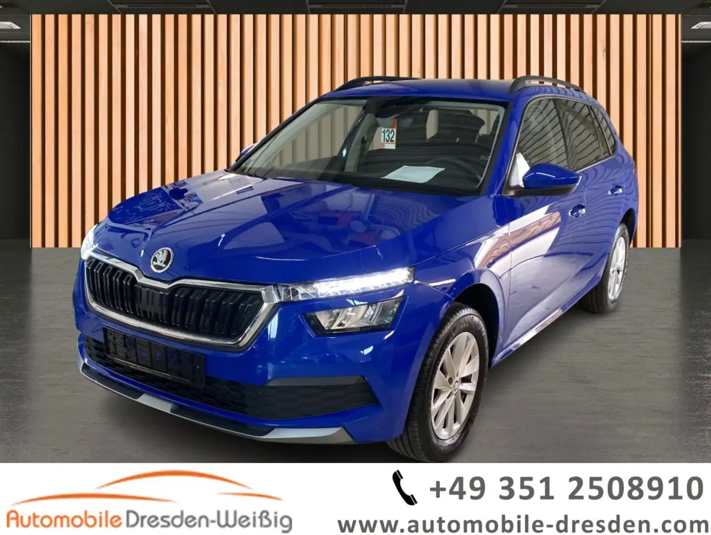 Skoda Kamiq 1.0 TSI DSG Tour de France*ACC*SmartLink* Blau - 1