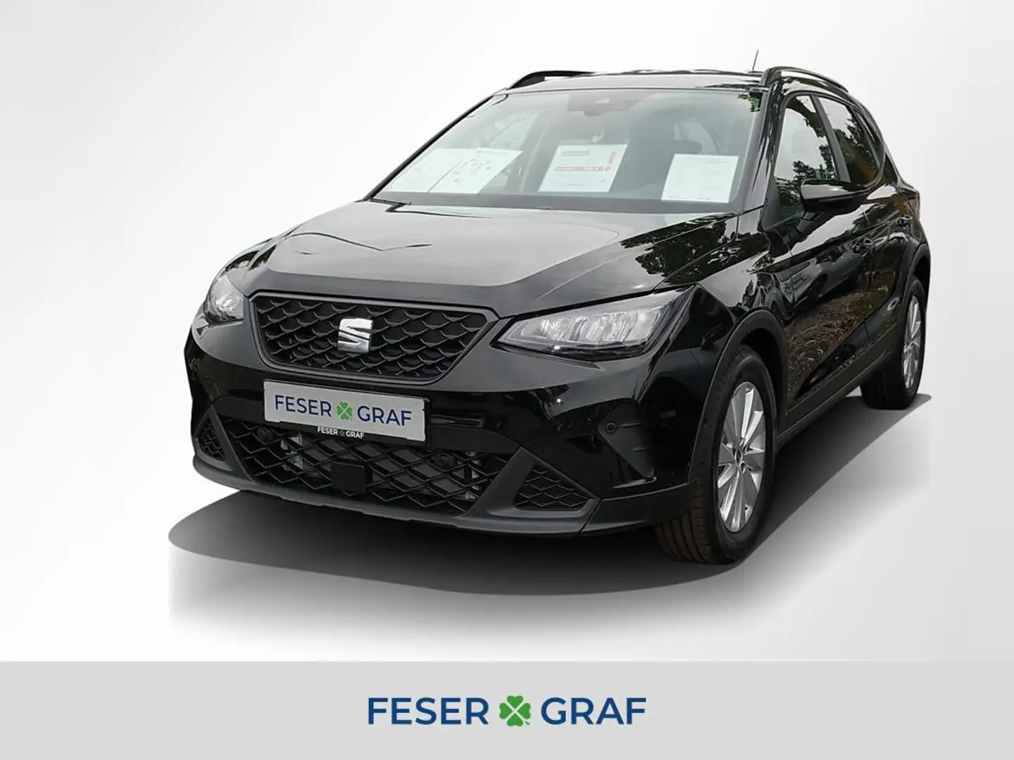 SEAT Arona 1.0 TSI Road Edition DSG Navi RüKa Sitzh. Noir - 1