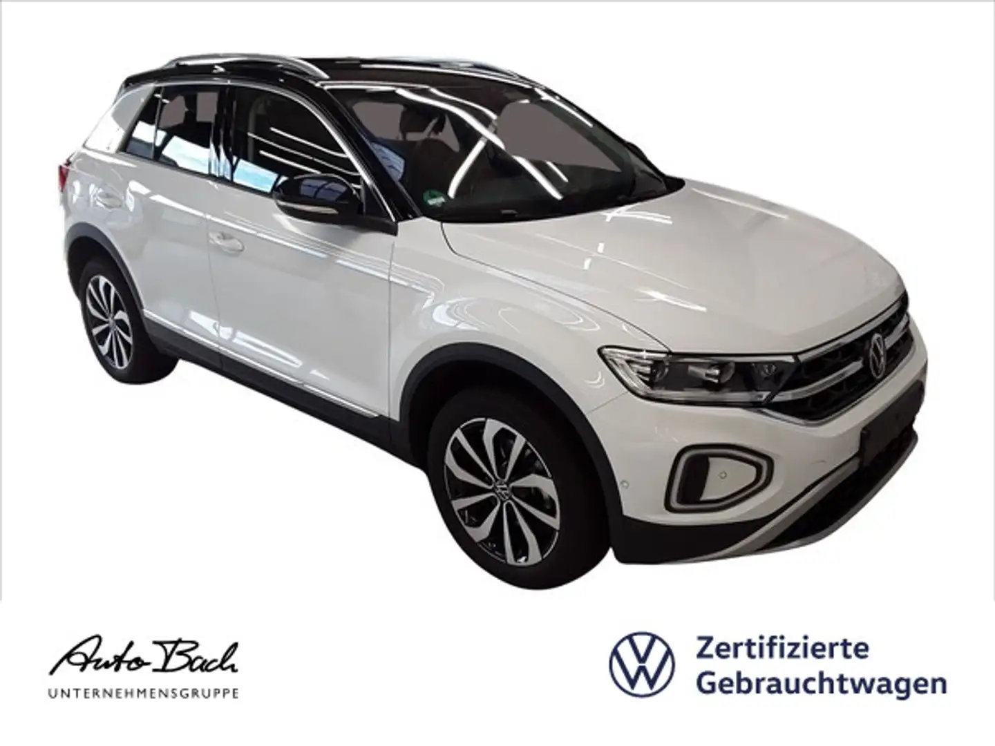 Volkswagen T-Roc T-ROC 1.5 TSI DSG Style, Navi, ParkAssist, LED, Weiß - 1