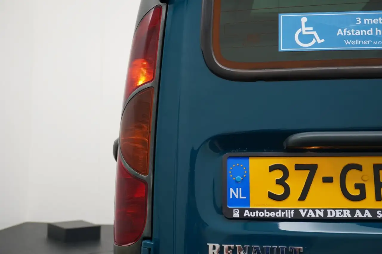Renault Kangoo 1.9 DTI RTE ALIZE ROLSTOEL-VERVOER!!Invalide vervo, foto 12