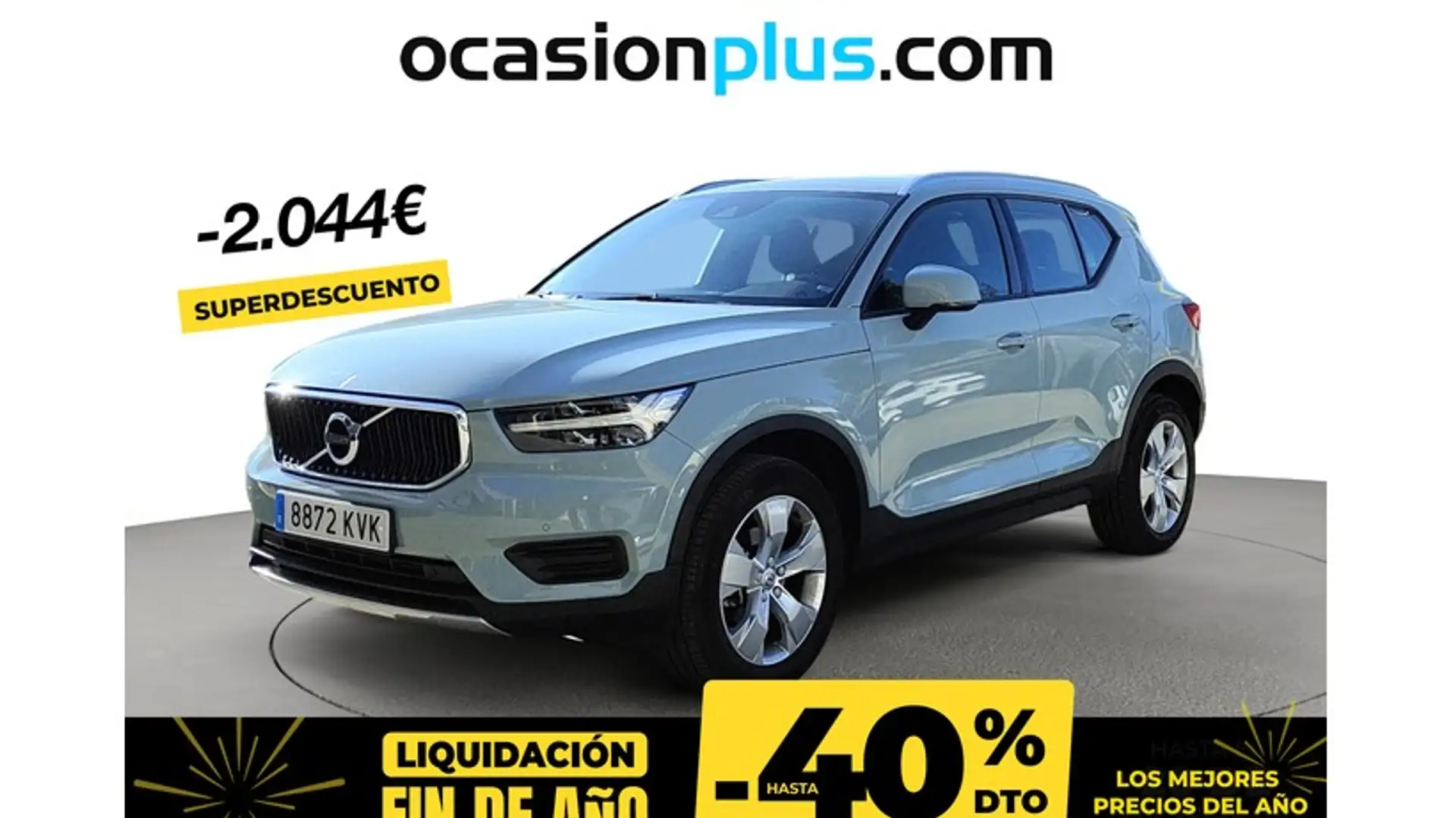 Volvo XC40 T3 Momentum Bleu - 1