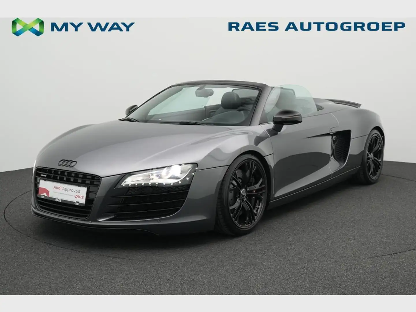 Audi R8 Spyder 4.2i V8 Quattro FSI R tronic/B&O/Coating/zetelverwarming/Nieuwstaat Grau - 1
