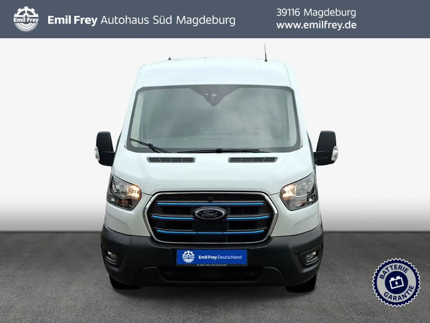 Ford e-Transit 350 L3H2 Lkw HA Trend Weiß - 1
