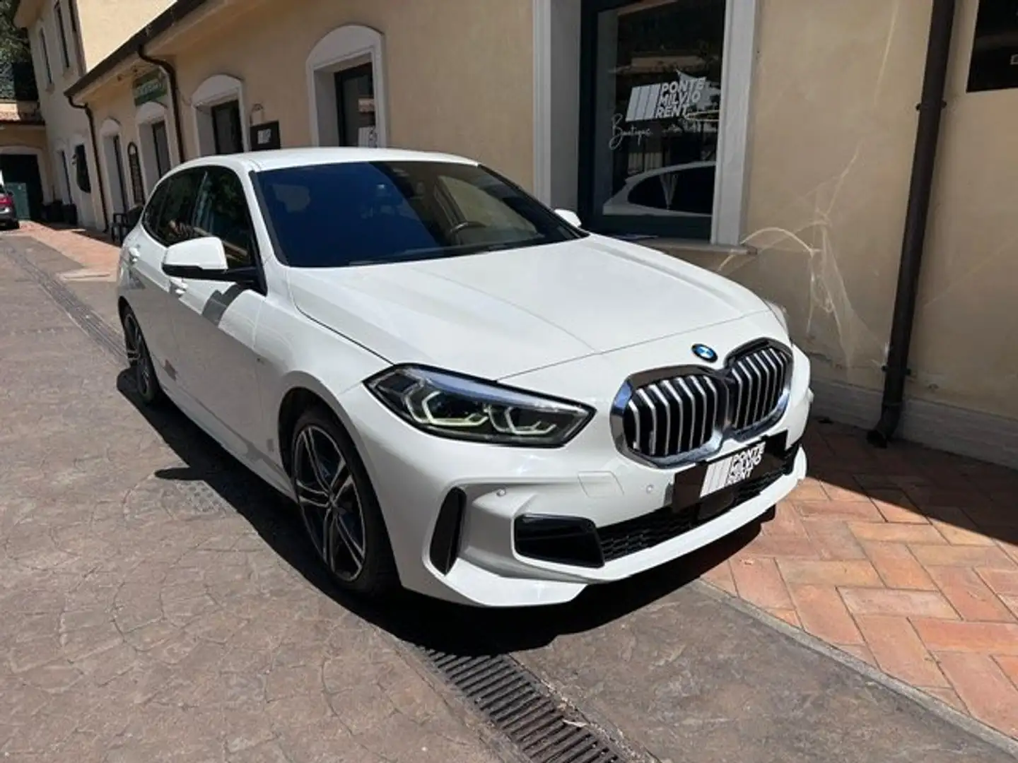 BMW 116 Serie 1 F40 116d Msport auto Blanco - 1