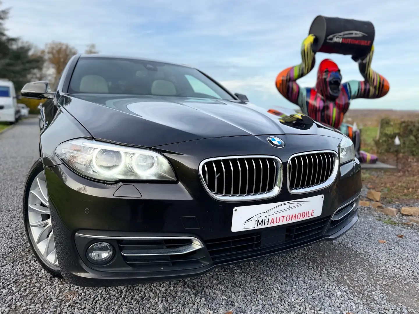 BMW 520 dA Touring // Luxury Line Marrón - 1