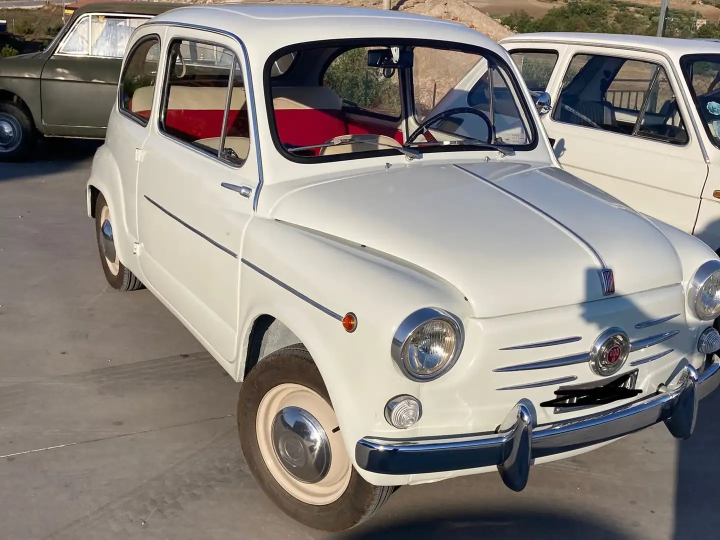 Fiat 600 600 D Wit - 1