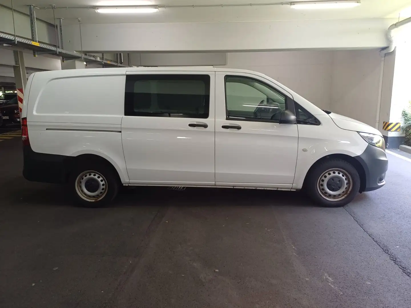 Mercedes-Benz Vito Kasten 110 CDI FWD lang Klima*NAVI*Tempomat Weiß - 2