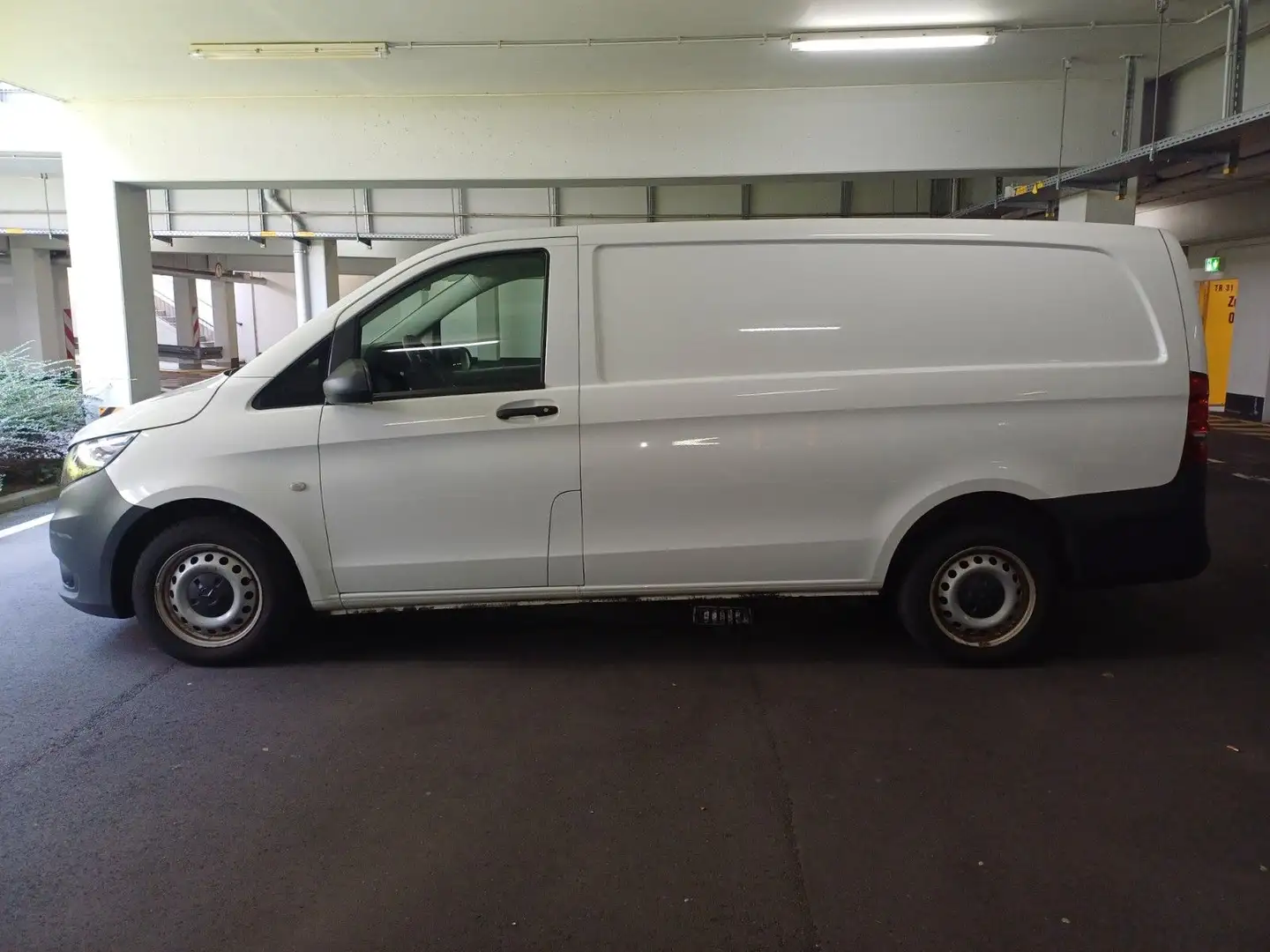 Mercedes-Benz Vito Kasten 110 CDI FWD lang Klima*NAVI*Tempomat Weiß - 1