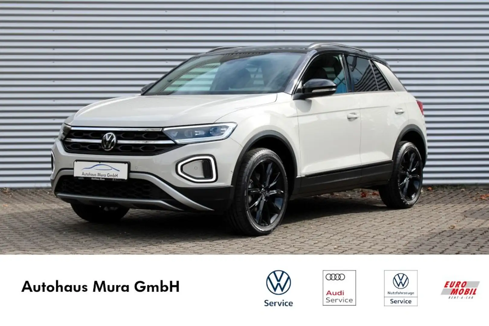 Volkswagen T-Roc T-ROC Style 1.0TSI BLACK AHK LM18 NAVI BEATS AID Grau - 1