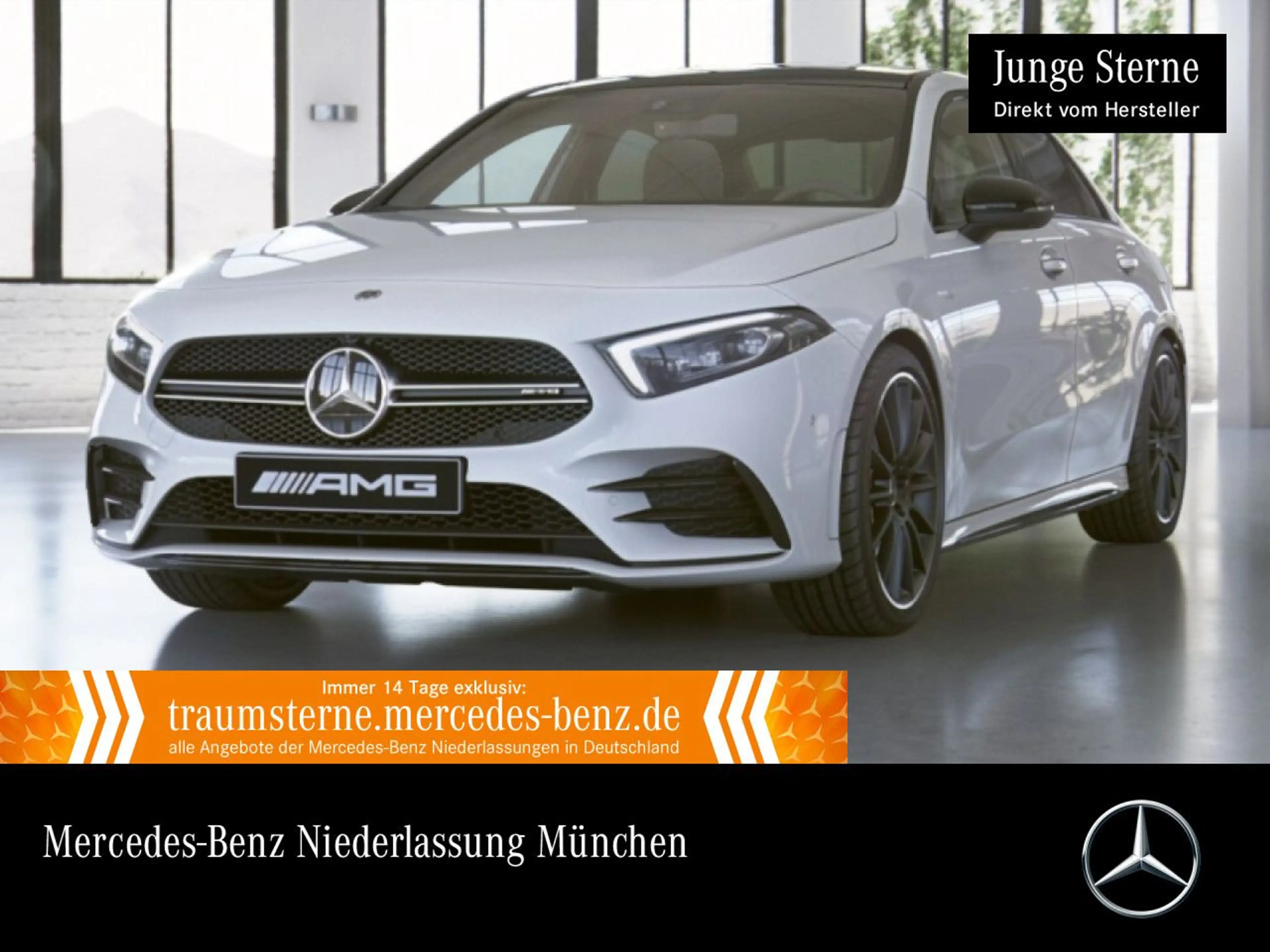 Mercedes-Benz A 35 AMG A 35 Lim 4M AMG+PANO+360°+AHK+MULTIBEAM+HUD+TOTW