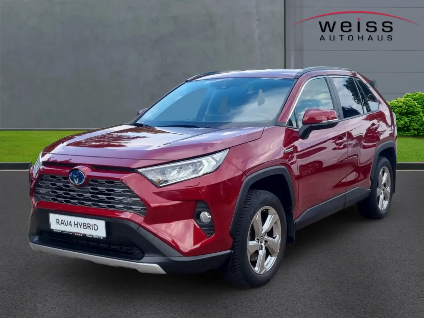 Toyota RAV 4 Hybrid 4x4 Team D 2.5 AHK Navi LED ACC El. Heckkla Rot - 1