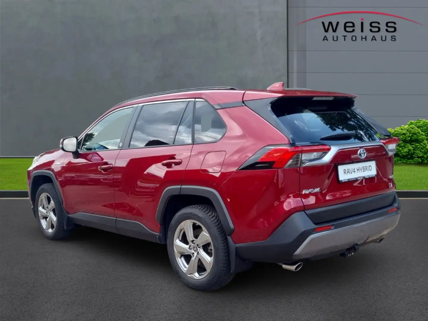 Toyota RAV 4 Hybrid 4x4 Team D 2.5 AHK Navi LED ACC El. Heckkla Rot - 2