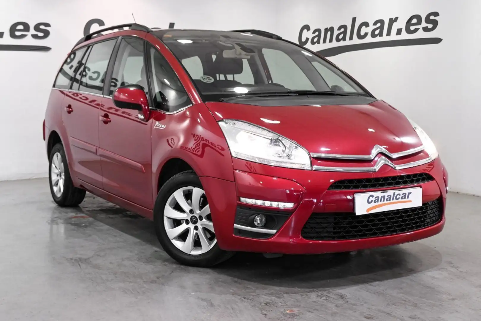 Citroen C4 Grand Picasso 1.6HDI Millenium CMP Rojo - 2