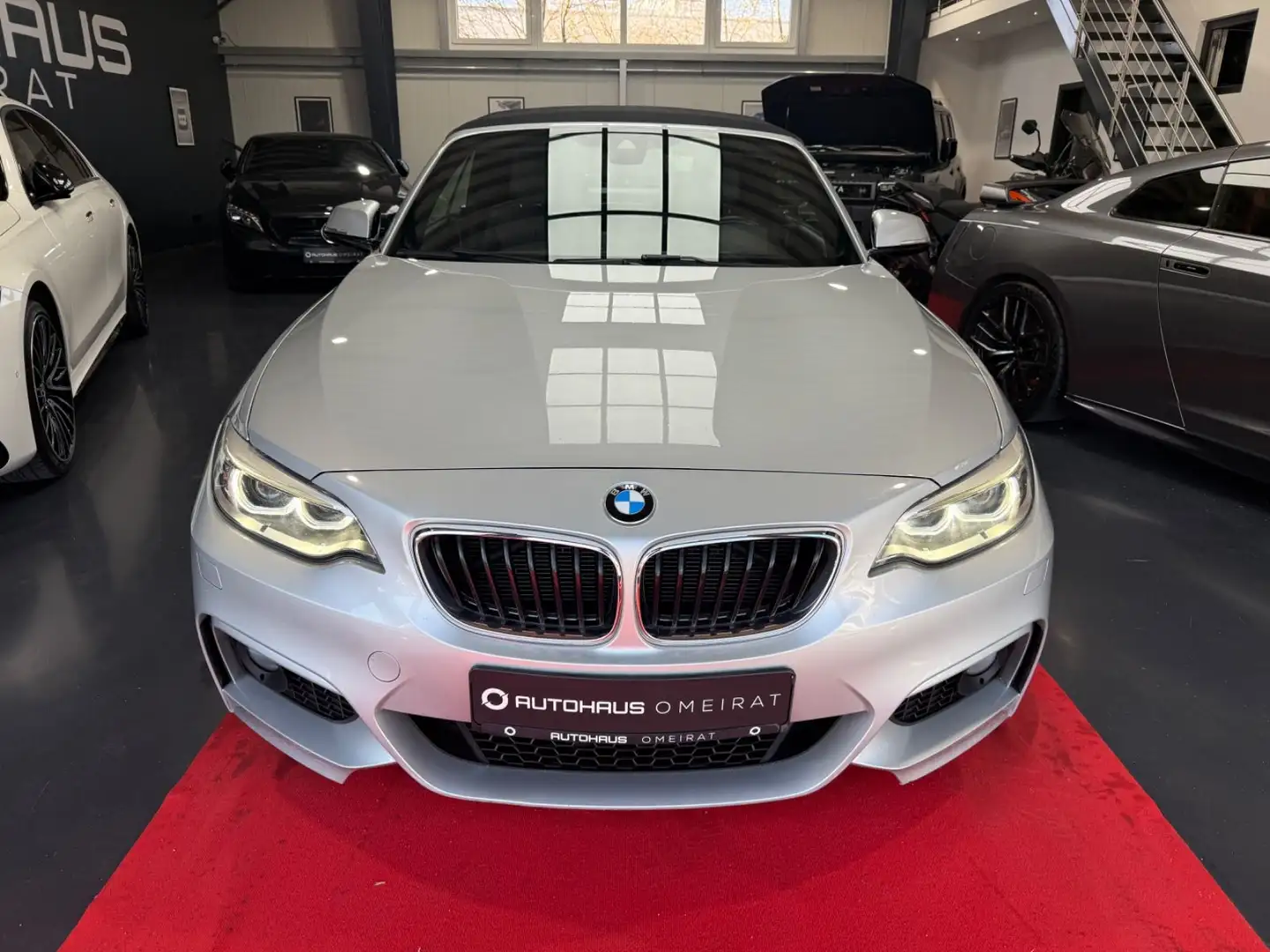 BMW 220 d Cabrio 2-Hand/M Sportpaket/Komfort/Leder/ Argent - 2