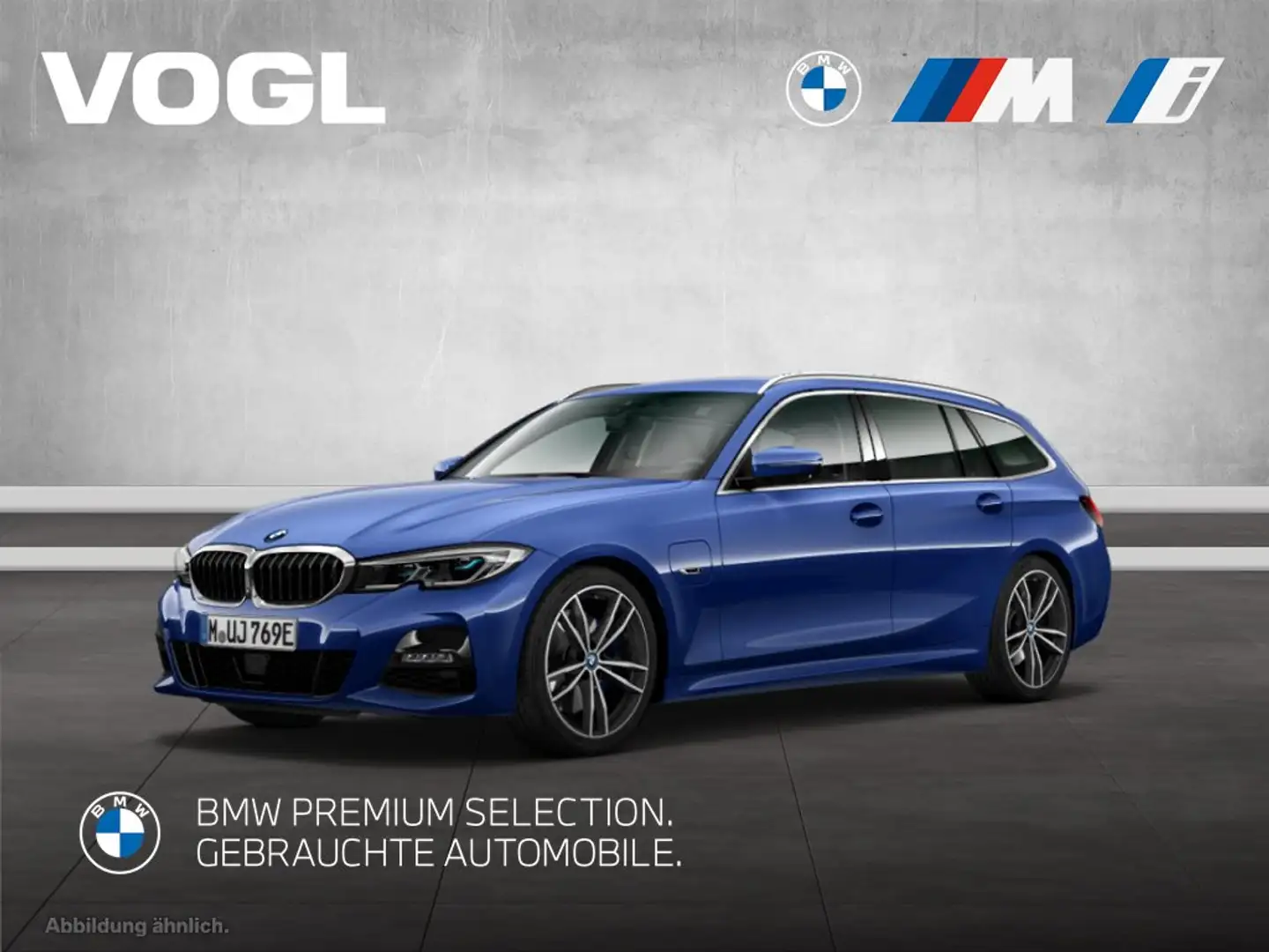 BMW 330 e xDrive Touring  AHK SHZ HUD Blau - 1