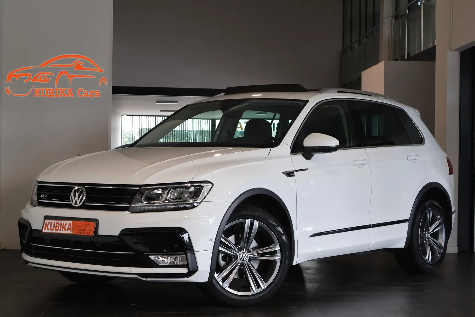 Volkswagen Tiguan 1.4 TSI R-Line ACC Pano Navi Cruise Garantie* Weiß - 1