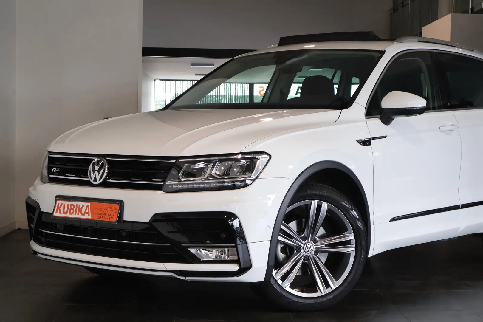 Volkswagen Tiguan 1.4 TSI R-Line ACC Pano Navi Cruise Garantie* Weiß - 2