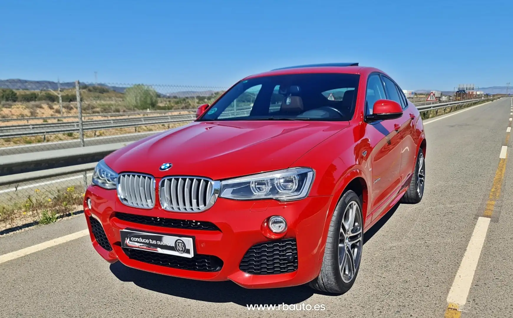 BMW X4 xDrive 35dA Rojo - 1