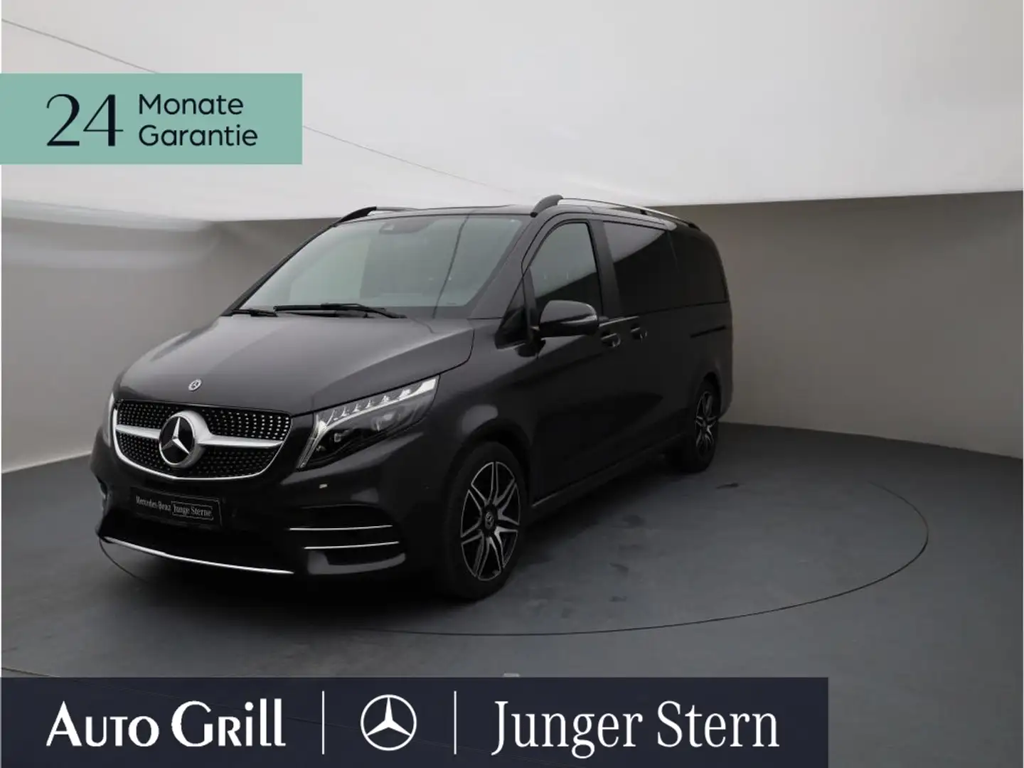 Mercedes-Benz V 220 d AMG 7Sitze AHK ILS Navi RfKam 19Zoll Grigio - 2