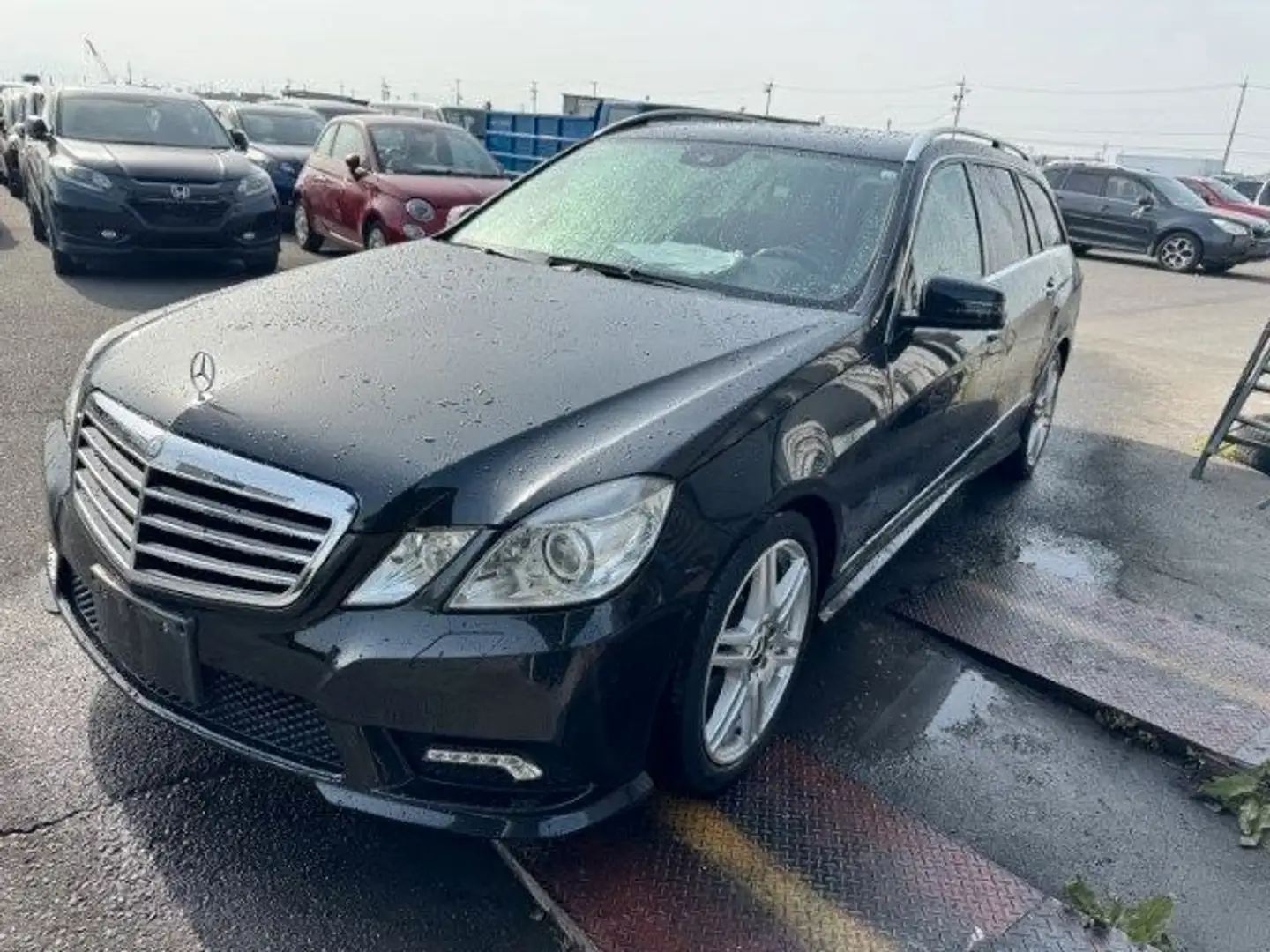 Mercedes-Benz E 500 E500/550 AMG LINE Toppreis aus Japan Lfg Juli.25 Noir - 1