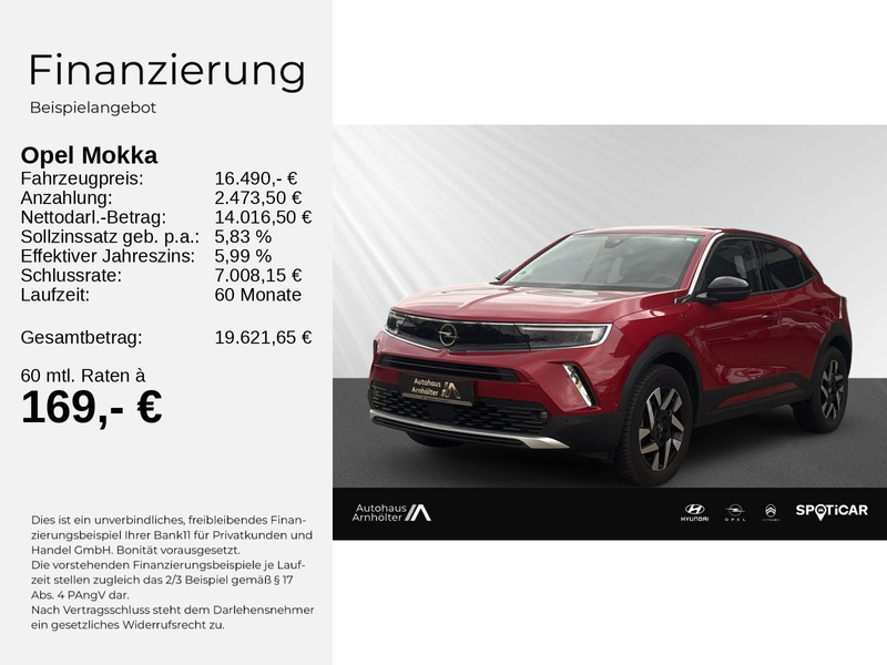 Opel Mokka Opel Mokka ELEGANCE 1.2 KLIMA+PDC+KAMERA+SHZ+AT8 — photo 2