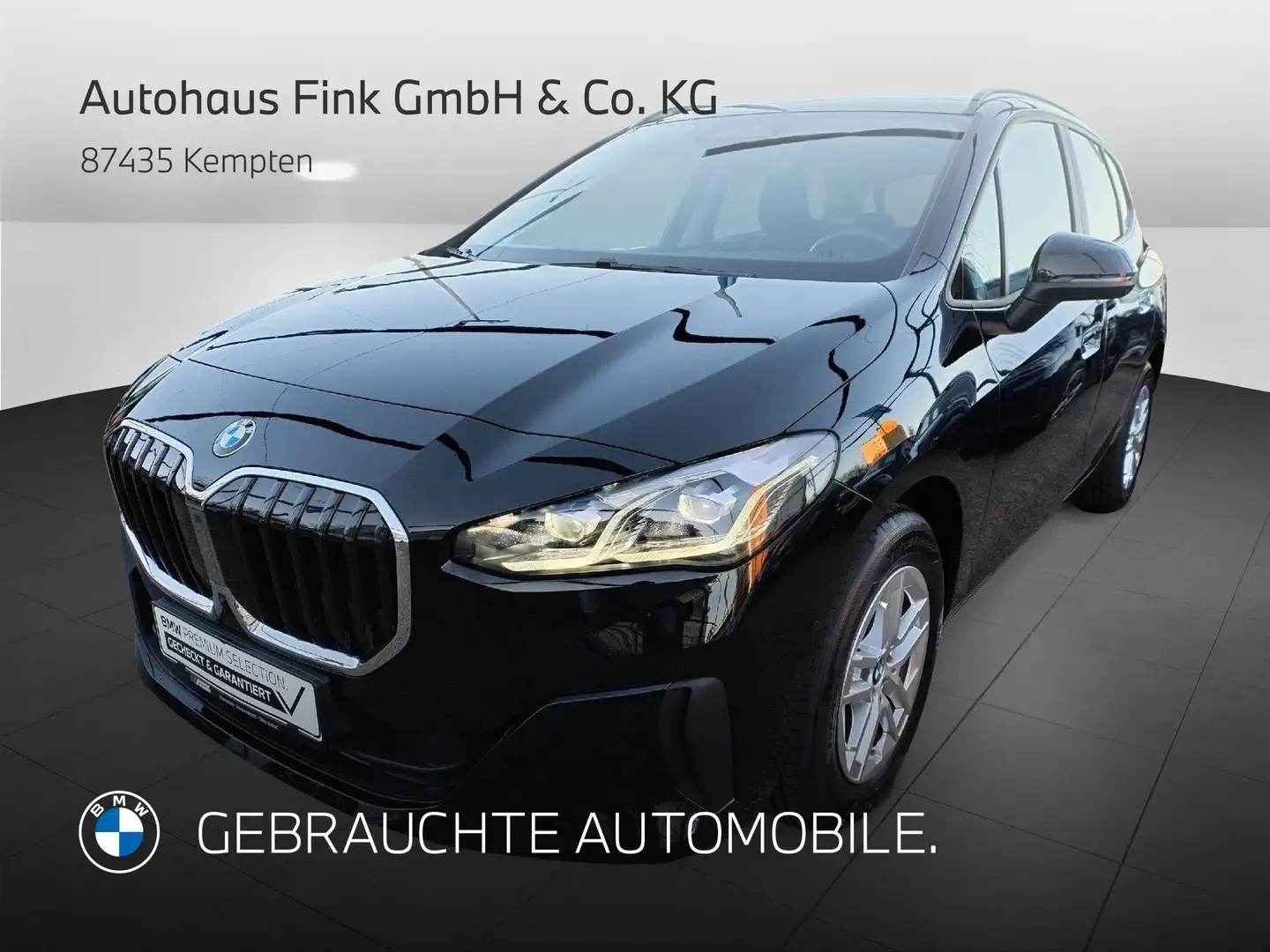 BMW 218 i Head-Up DAB LED WLAN RFK Komfortzg. Shz Schwarz - 1