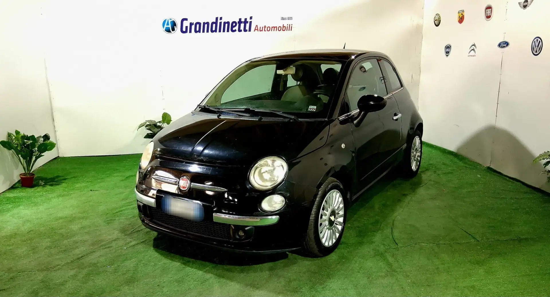Fiat 500 500 1.3 Multijet 16V 75 CV Lounge Nero - 1