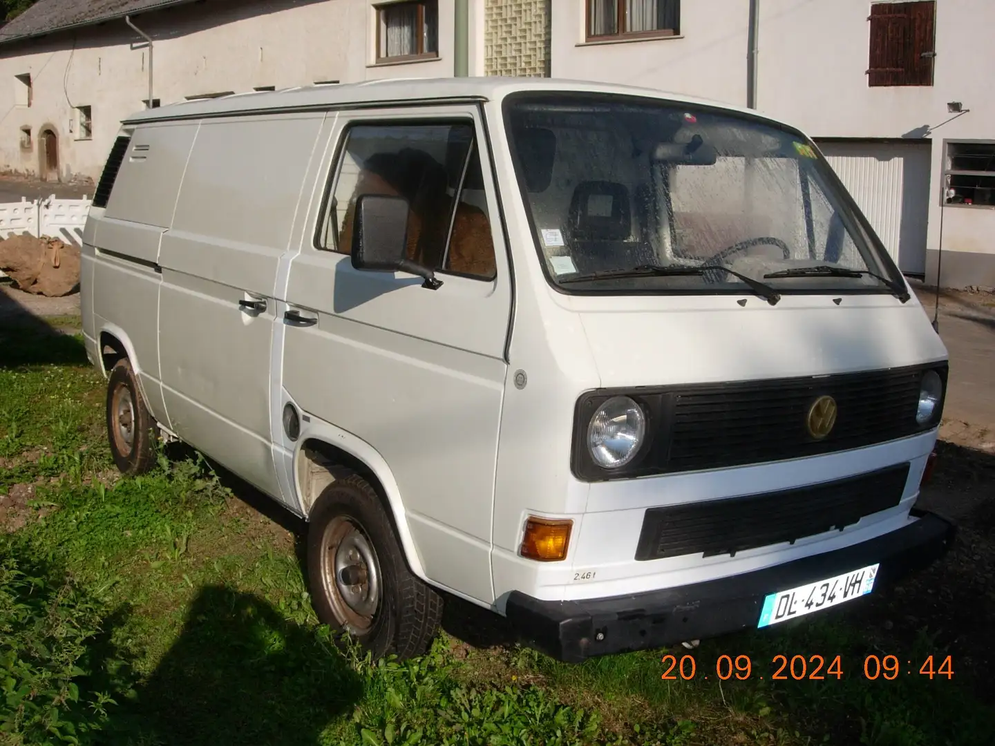 Volkswagen T3 Kasten Carte Grise Fehér - 2