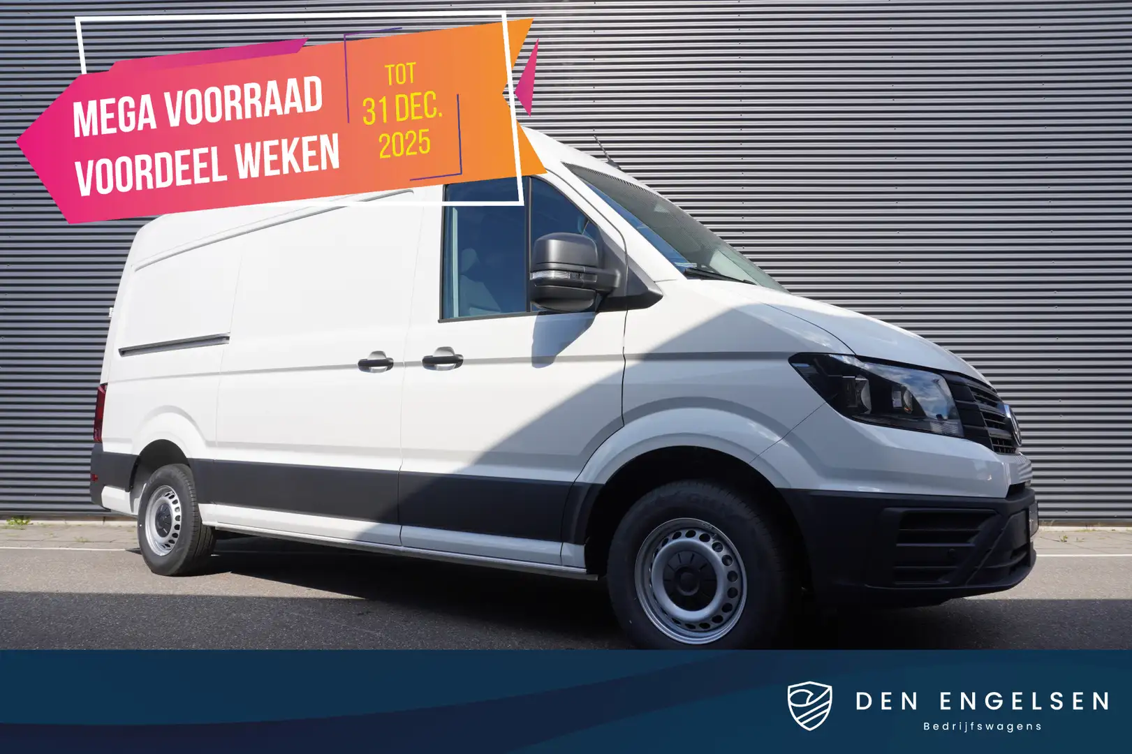 Volkswagen Crafter 35 2.0 TDI 140PK L3H3 Trendline, Modeljaar 2025, A Wit - 1