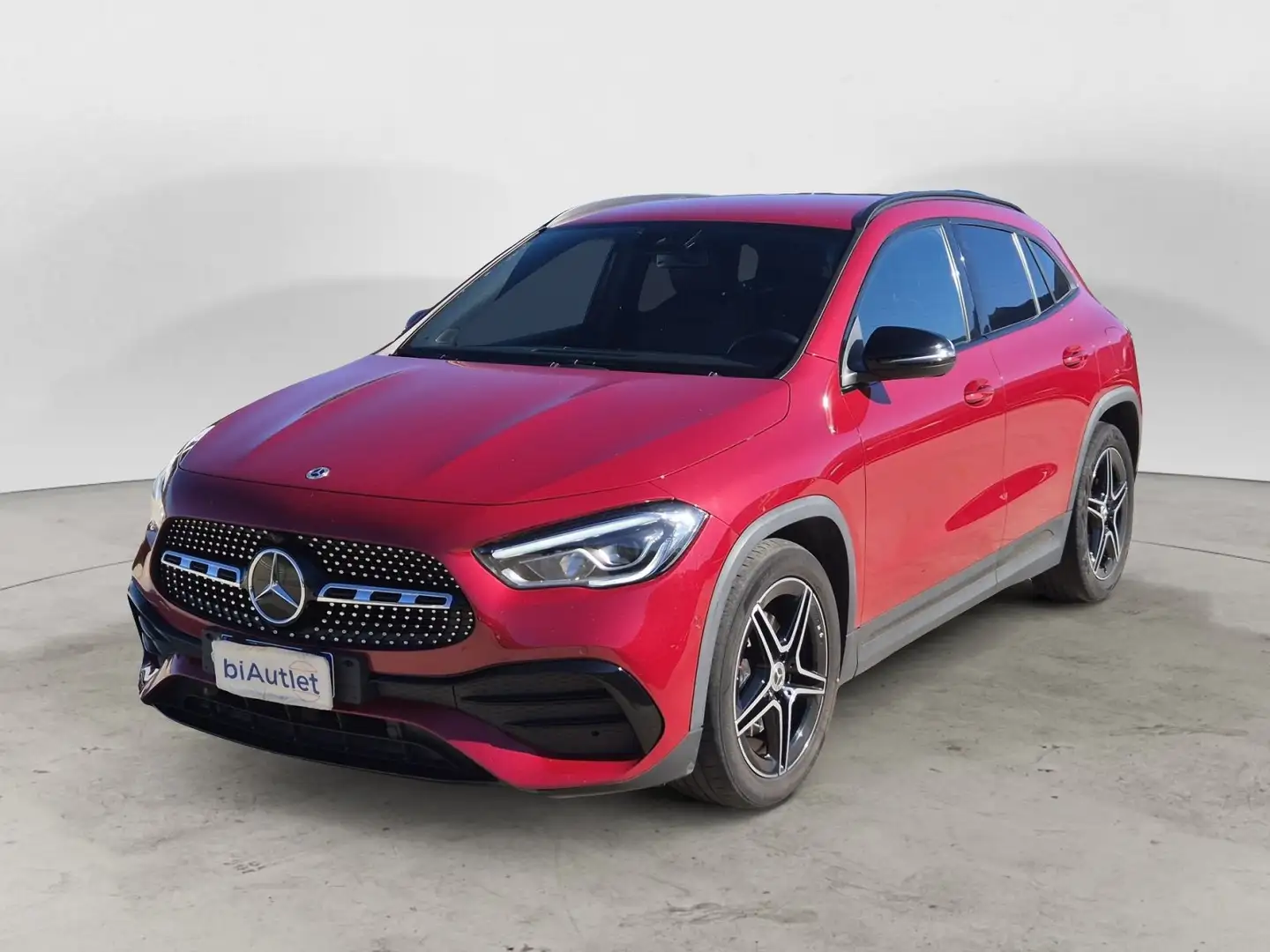 Mercedes-Benz GLA 200 200 d Premium auto Rosso - 1