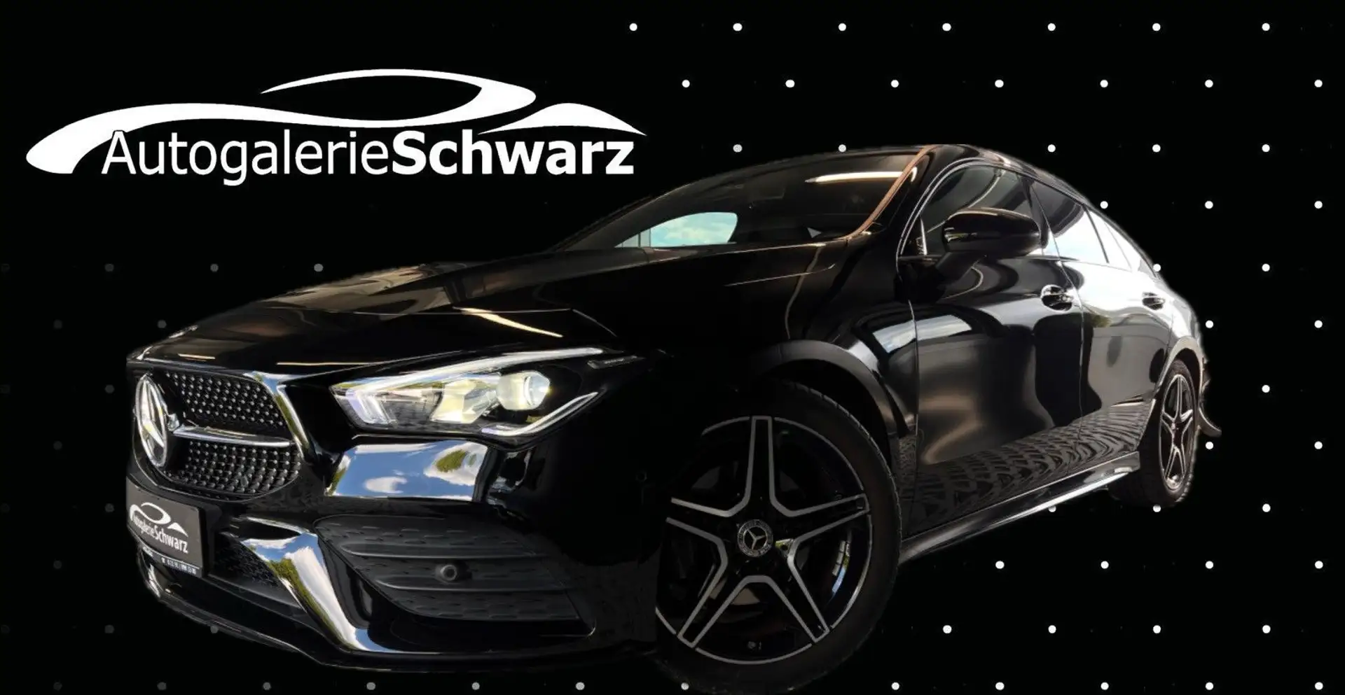 Mercedes-Benz CLA 180 7G AMG NIGHT LED NAV+KAM SITZH AMBTE Schwarz - 1