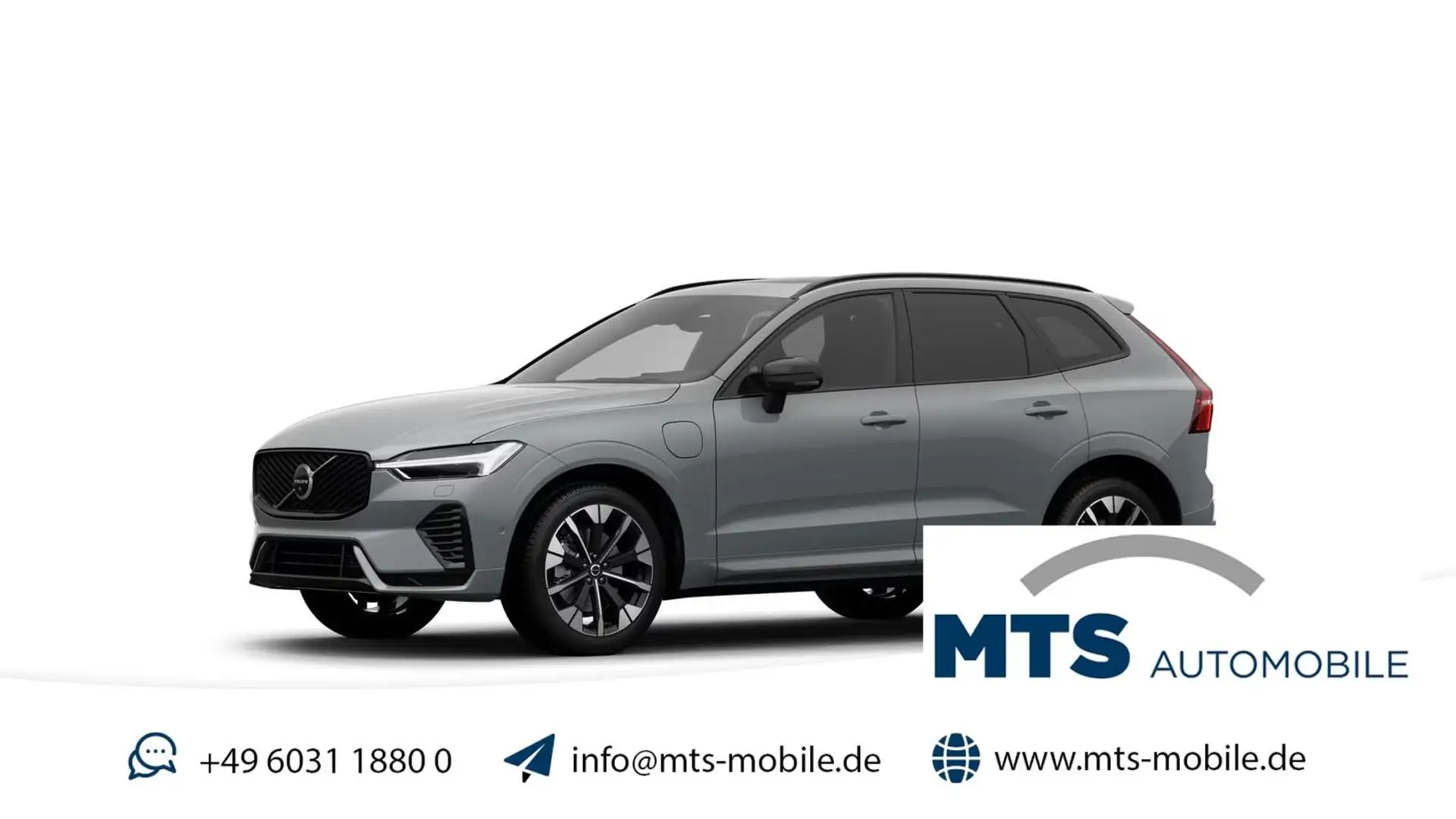 Volvo XC60 T8 AWD Ultra Dark PANO AHK *NEUES MODELL* Gris - 1