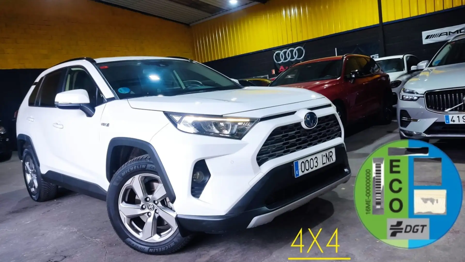 Toyota RAV 4 2.5 hybrid 4WD Advance Blanc - 1