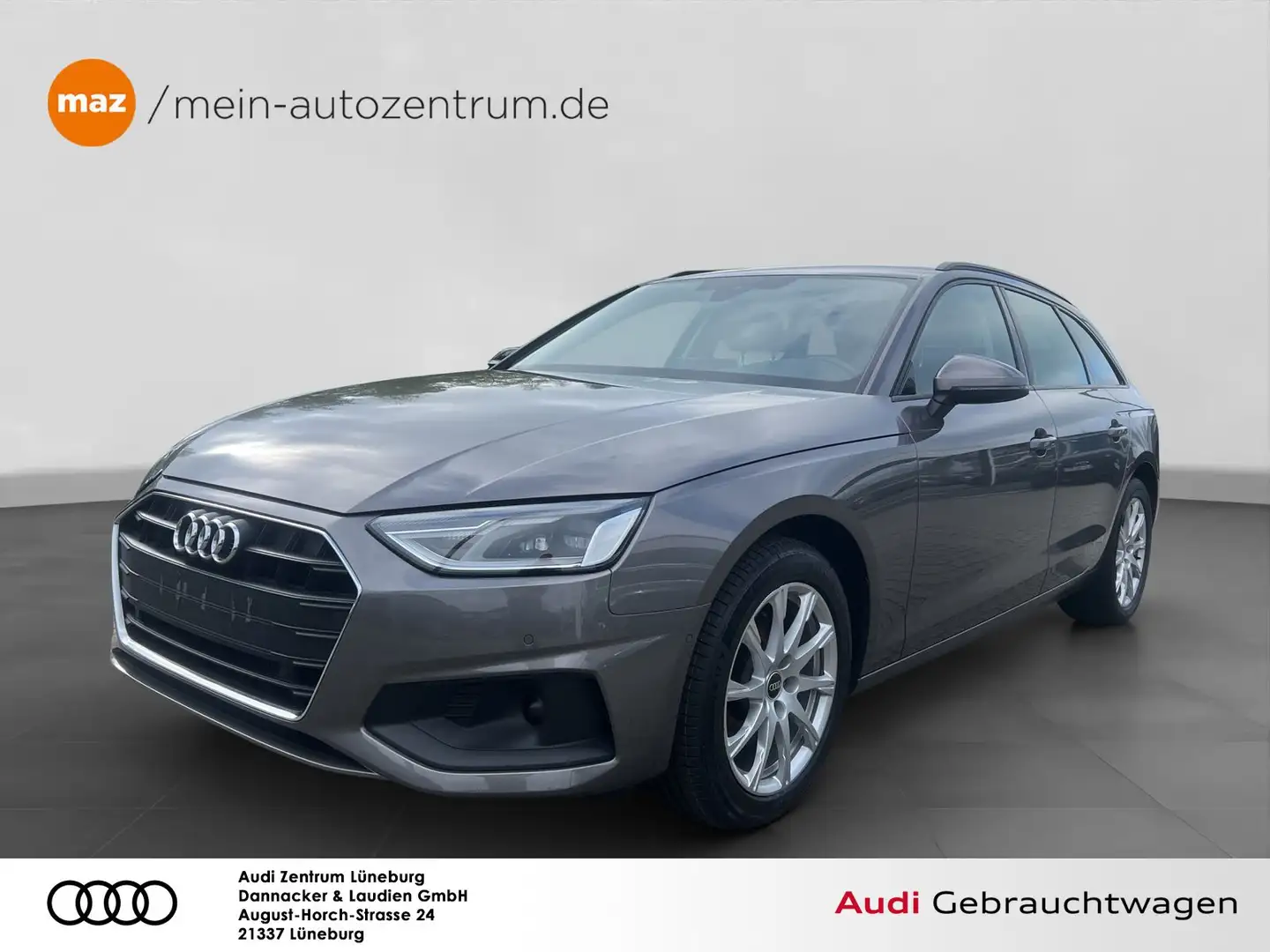 Audi A4 Avant 35 2.0 TDI Alu LED AHK Navi ACC Sitzheizu Grau - 1