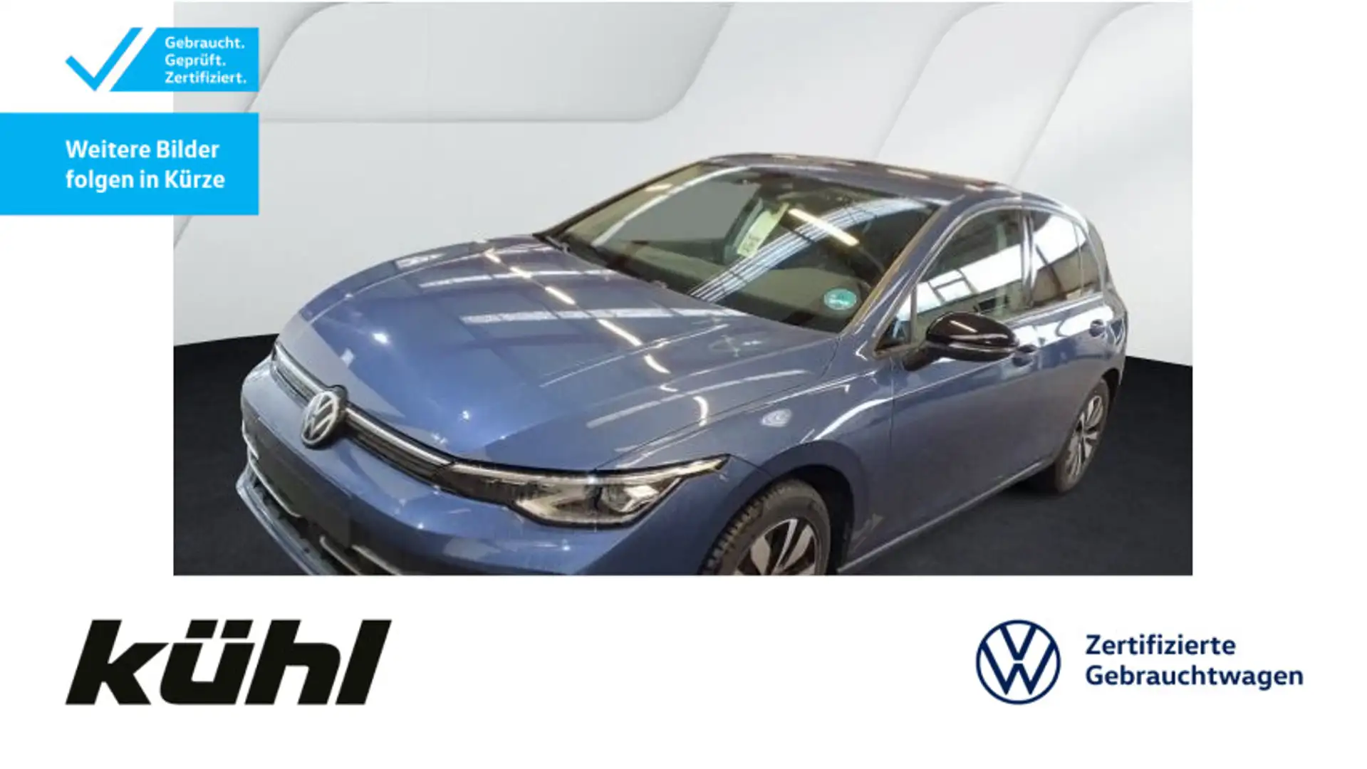 Volkswagen Golf 8 VIII 1.5 eTSI DSG Goal LED+/ACC/Kamera/Ap Blau - 1