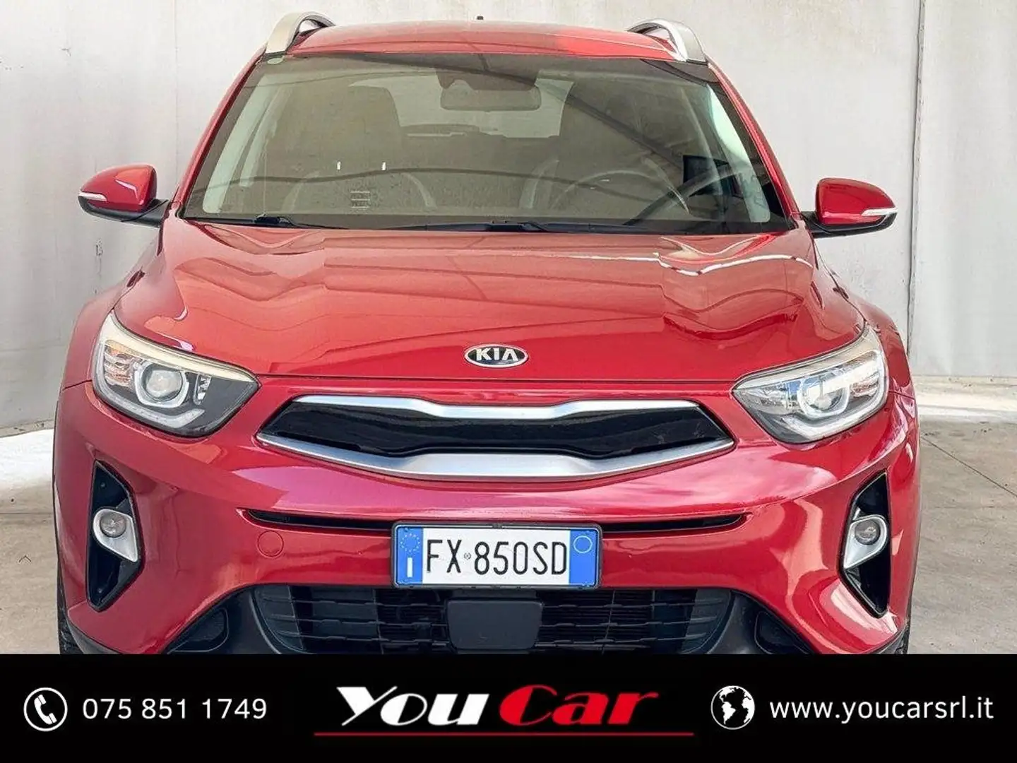 Kia Stonic 1.4 mpi eco Energy Gpl 97cv Rouge - 2