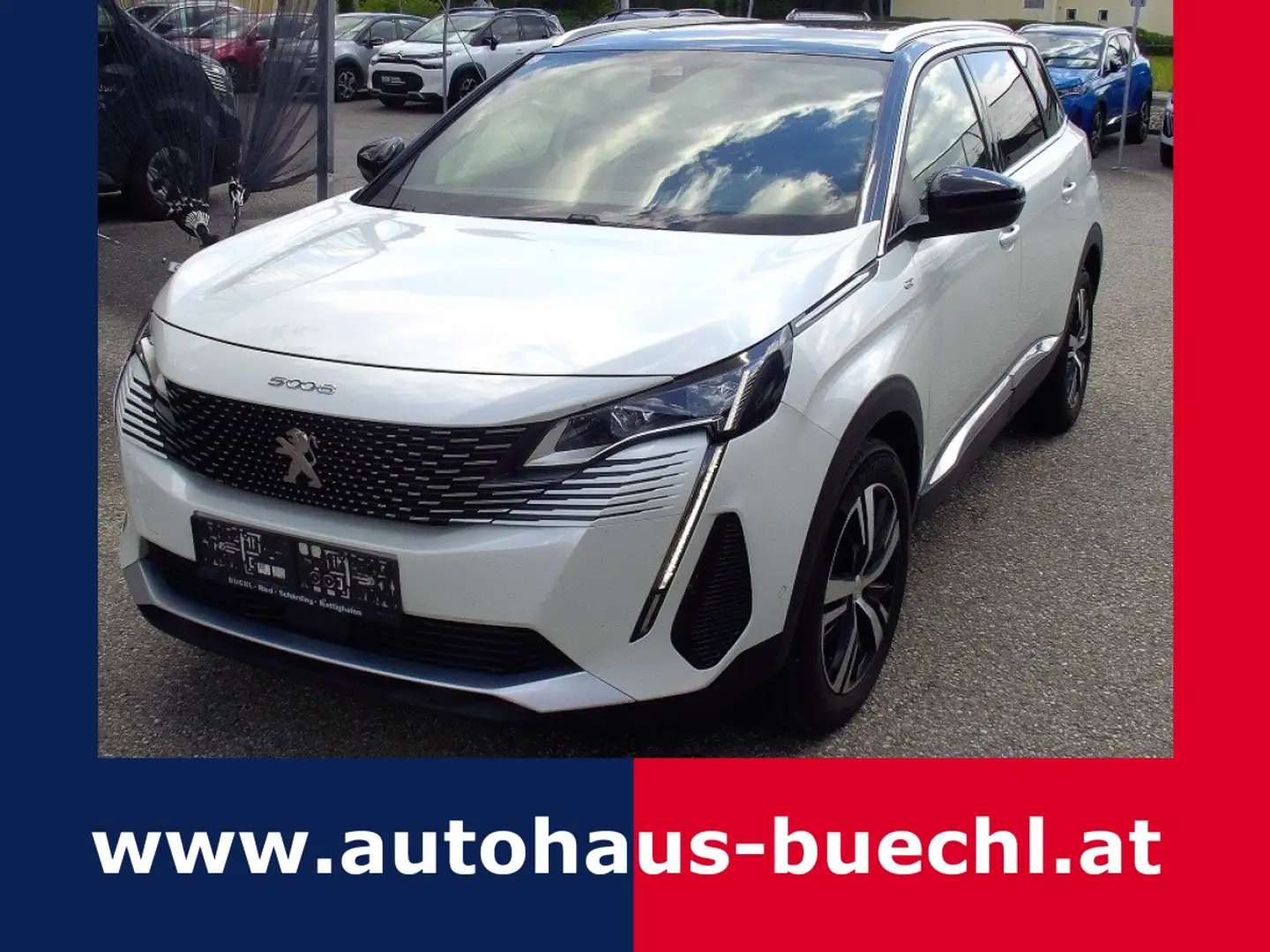 Peugeot 5008 BlueHDI 130 EAT8 GT Weiß - 1