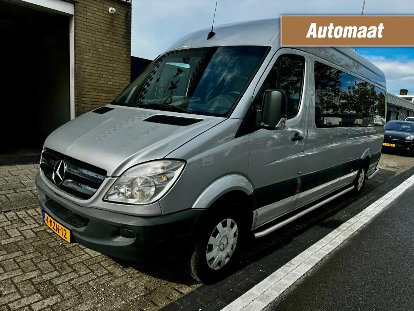 Mercedes-Benz Sprinter 316 2.2 CDI 432 HD 9 PERS AUT AIRCO ALS NIEUW NAP Grijs - 1
