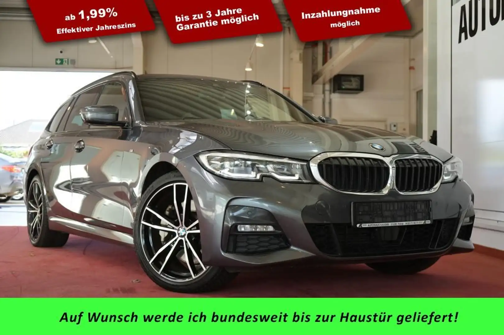 BMW 330 Touring xDrive M Sport*LED*Virtual*Pano* Grau - 1