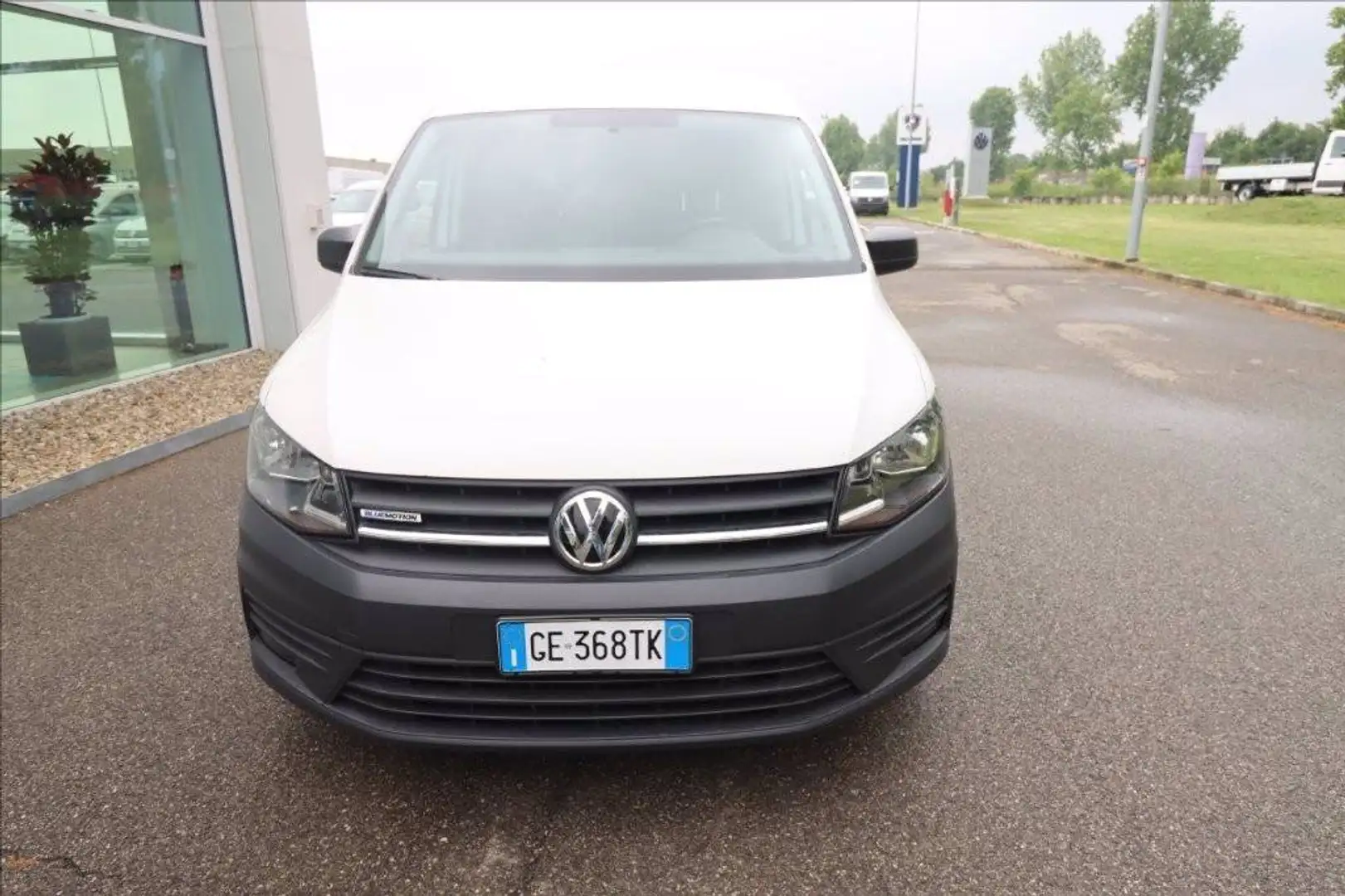 Volkswagen Caddy 1.4 tgi 110cv van Business E6 Blanc - 2