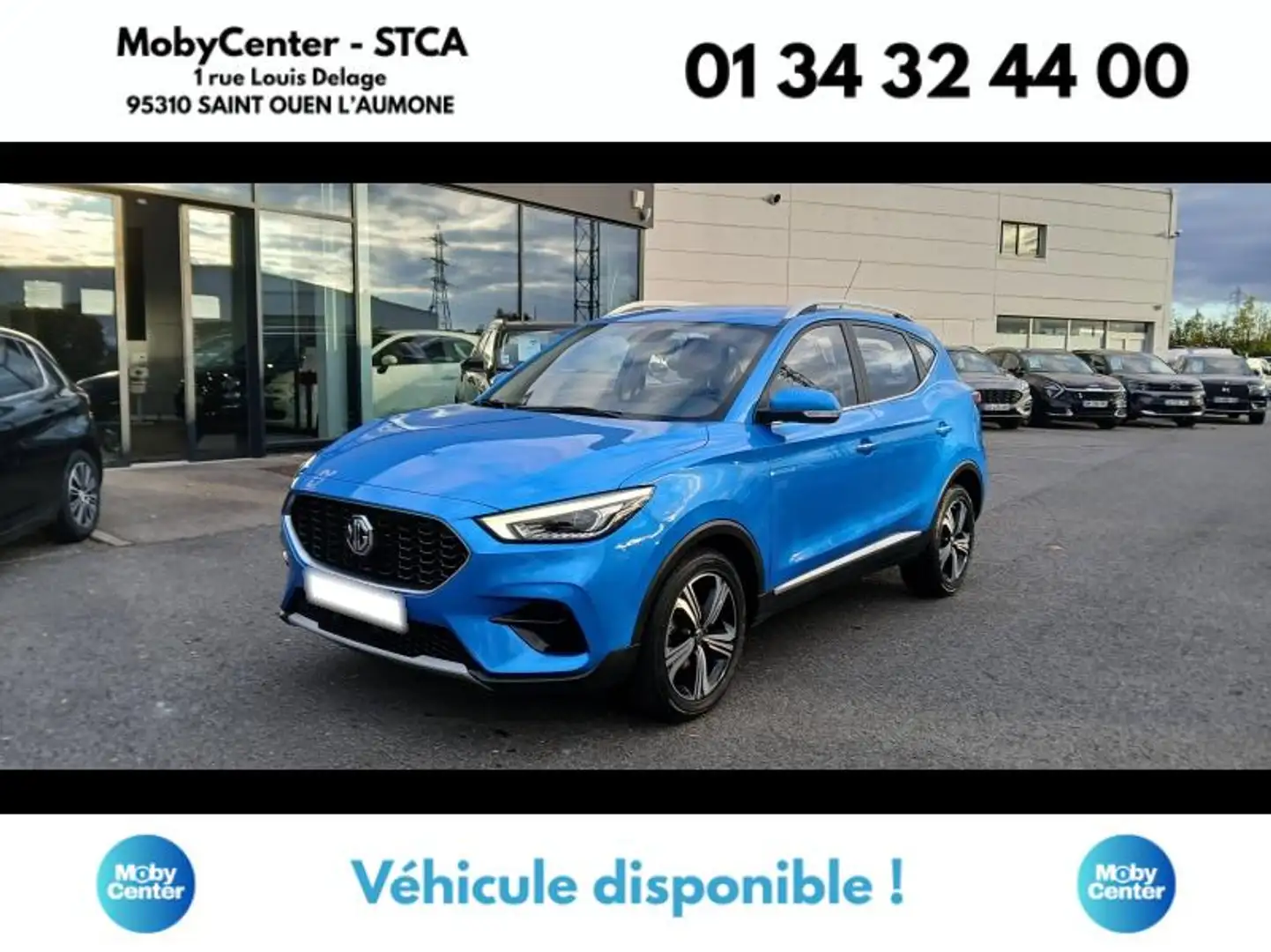 MG ZS 1.5 VTi-Tech 106ch Comfort Bleu - 1