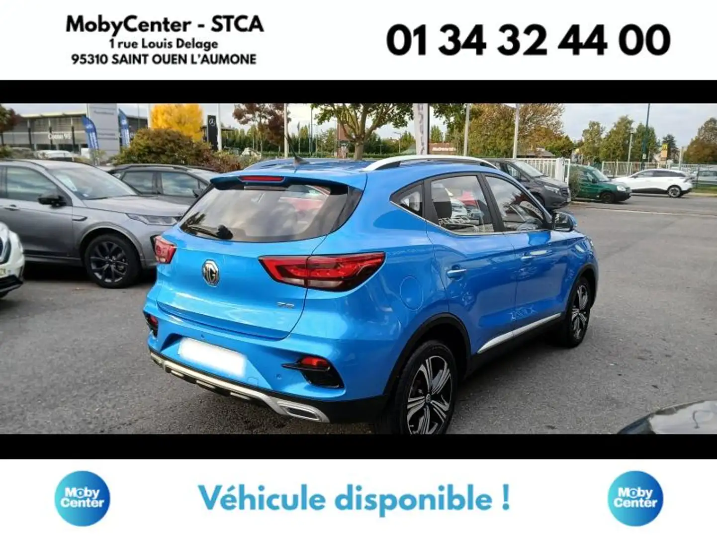 MG ZS 1.5 VTi-Tech 106ch Comfort Bleu - 2