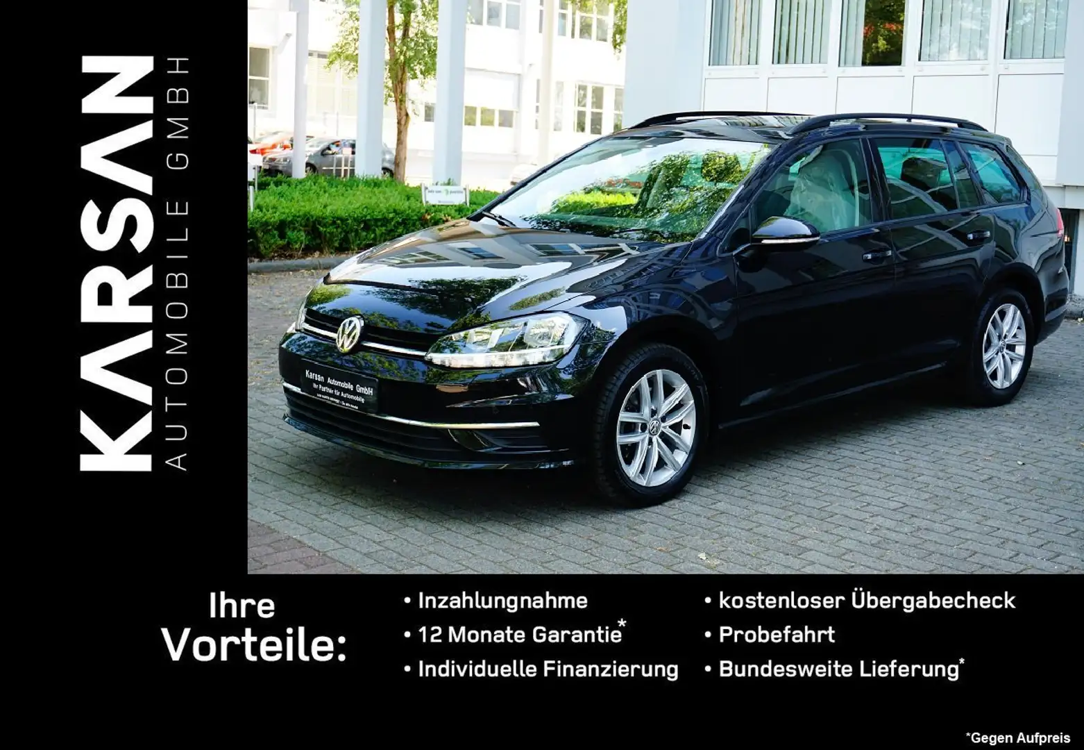 Volkswagen Golf Variant Comfortline BMT/Start-Stopp VII (BV5)Navi/SHZ/2PDC Schwarz - 1