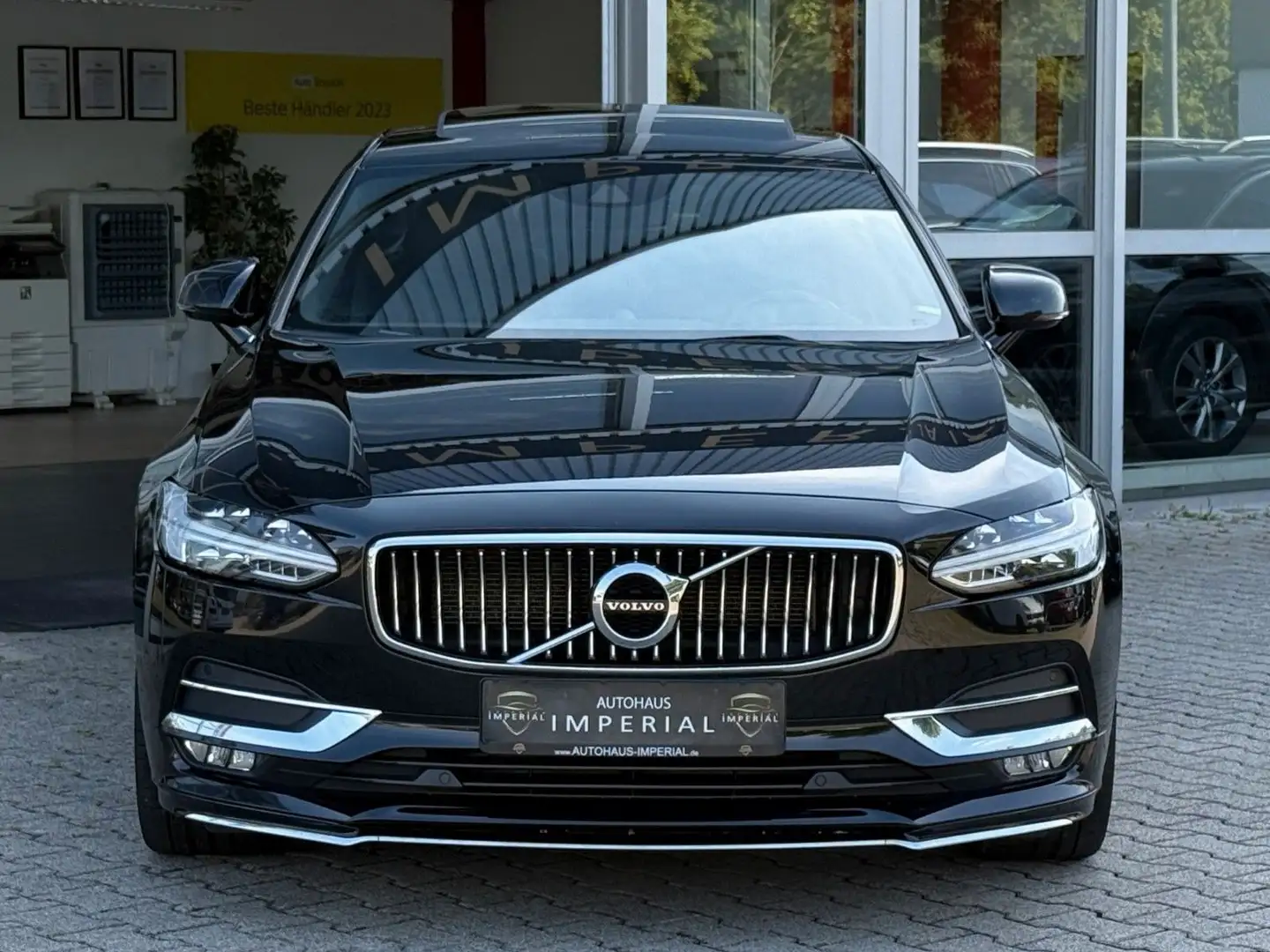 Volvo S90 Inscription AWD LEDER+STDHZ+HUD+GSD+B&W+ACC Noir - 2